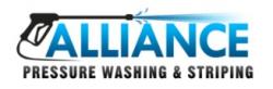Logo - Alliance Pressure Washing And Striping