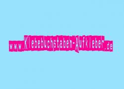 Logo - Klebebuchstaben Aufkleber