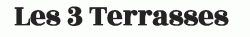 Logo - Restaurant Hôtel Les 3 Terrasses
