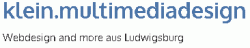 Logo - klein.­multimediadesign - Webdesign