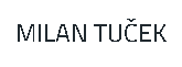 Logo - Milan Tuček