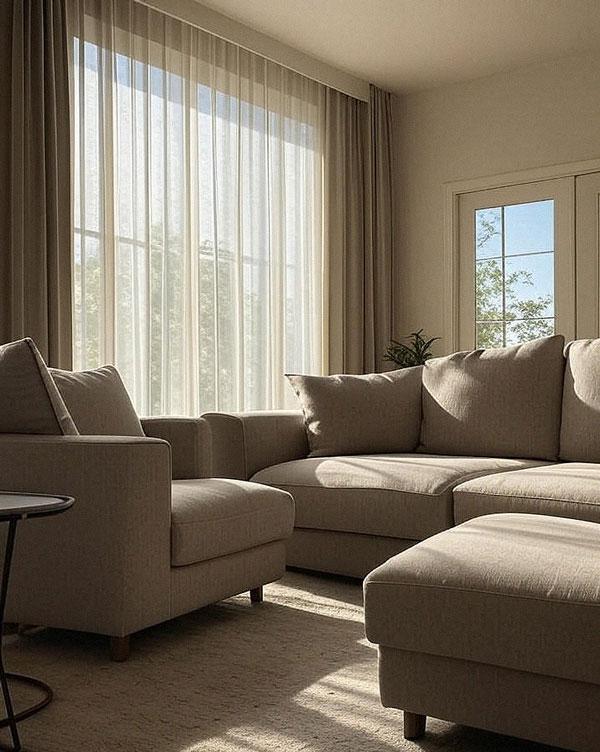 освещение в доме - автоматические шторы умного дома