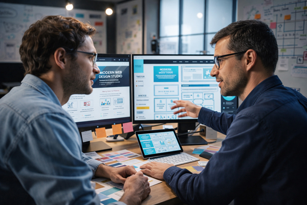 В одной из веб-студий